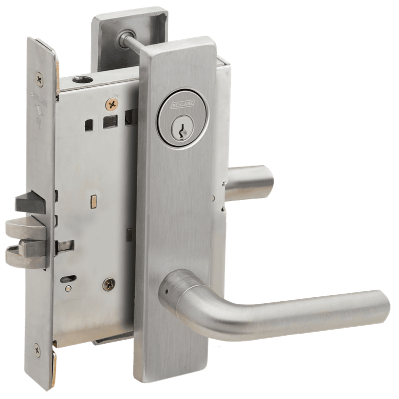 02L - 02 Lever with L Escutcheon